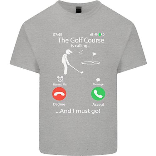 Golf Is Calling Golfer Golfing Funny Unisexs Cotton TShirt Tee Top