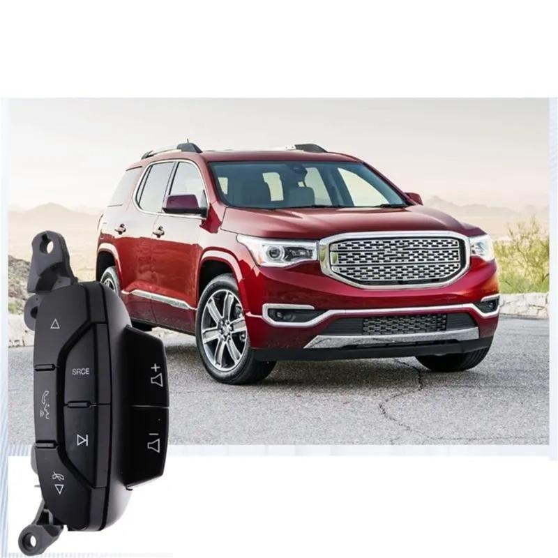 Automotive Accessory for 2009-2017 Cruise Control Switches 25851957 Steering Wheel Button Switches Easy Installation