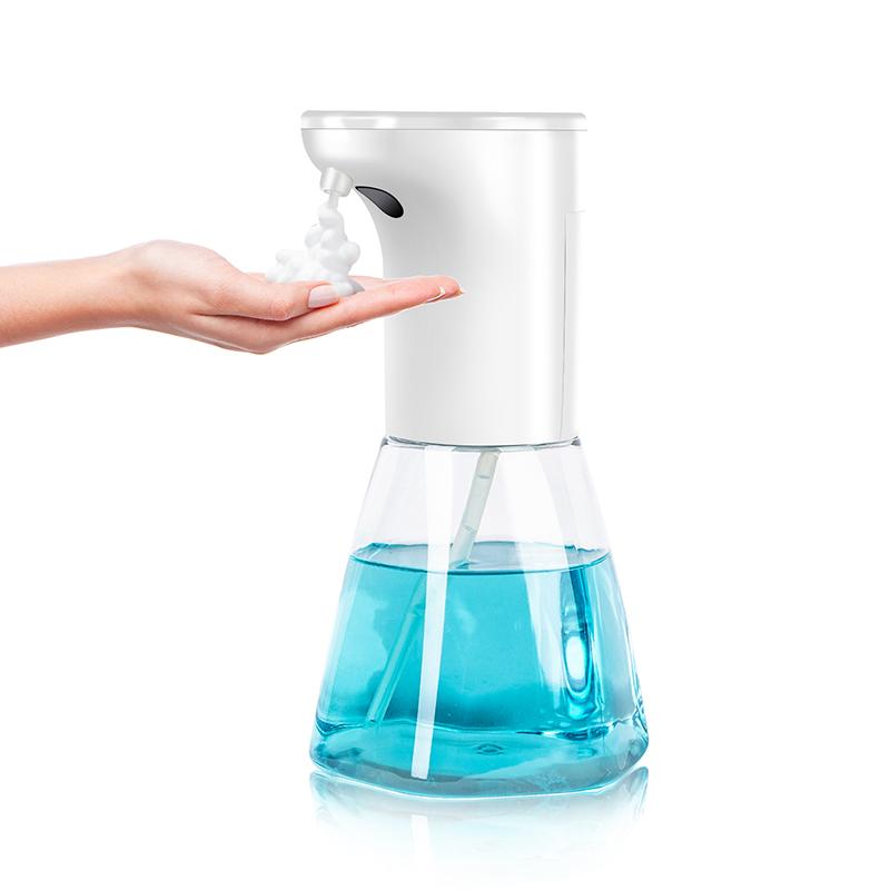 Battery Operated ABS Plastic Hands Free Automatic Foam Soap Dispenser for Bathroom & Kitchen Foam Touch-free Sensor Dispenser