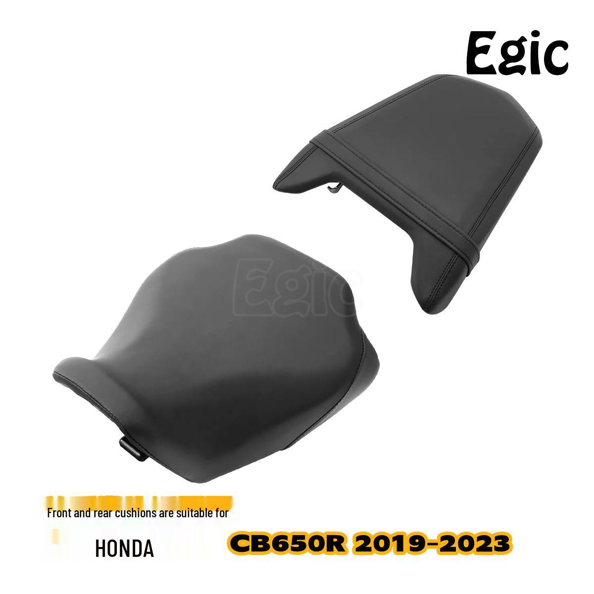 

Подушки сиденья Honda CB650R 2019-23: Черные передняя/задняя крышки Passenger Seat