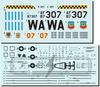 FabScale Block 32 Air Force 64th Aggressor Squadron Nellis AFB 2023 with Etched and 3D Printed Plastic Model Decals FABD72060 1/72 F-16C 87-0307 U.S.