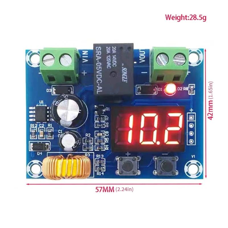 XH-M609 Automatic Disconnection Protections Module For 12V Battery Low Voltages Cutoff With Overcharge Prevention