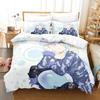 Kawaii Rimuru Tempest Bedding Set Single Twin Full Queen King Size Bed Set Adult Kid Bedroom Duvet Cover Sets 3D Print Anime Tool