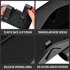 Newest Clip-On Car Sunglasses Case Anti-Scratch Glasses Durable Sunshade Box Holder Auto Sun Visor Glasses Storage Accessories