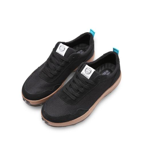 [Harvard Shoes] Riga Unisex Denné Tenisky Čierne [Odoslané z Kórey] 100% Originálne