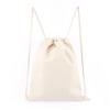 New Arrival Eco-Friendly Canvas Drawstring Backpack - Blank Color Cotton Rope Design