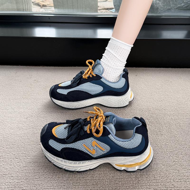 New Fashion Casual Shoes Women's Platform Heightening Sports Shoes Versatile Comfortable Breathable Shoes Women's Shoes