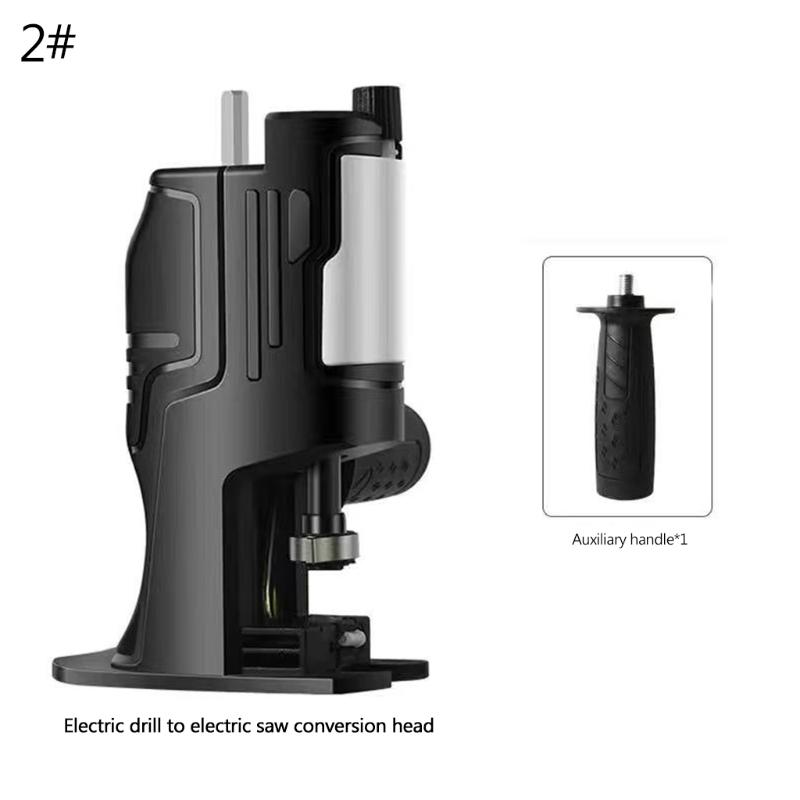 Household Modified Conversion for Head Repair Tool Electric Saber Saw Reciprocating Saw Blue Woodworking Cutting