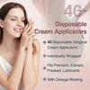 40-Pack Disposable Vaginal Cream Applicators for Suppository and Lube