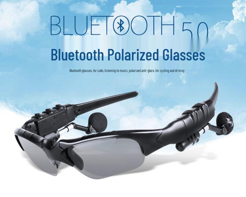 Smarte Bluetooth-Brille mit integrierten Musik-Ohrhörern