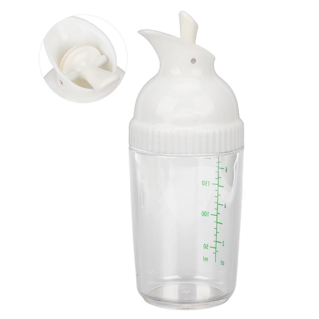 200ml Salad Dressing Shaker BPA Free Prevent Leakage Salad Dressing Jar with Lid for Kitchen