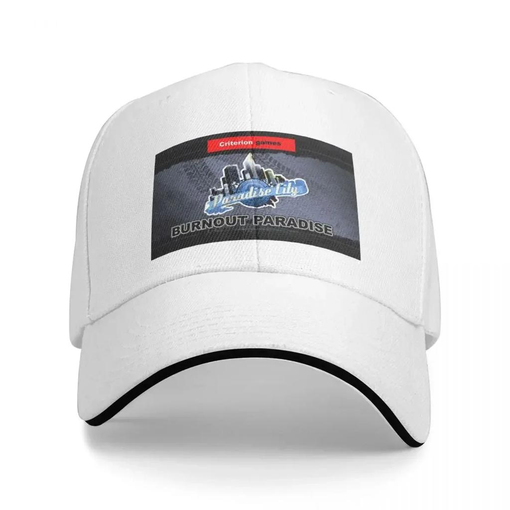 BURNOUT PARADISE Baseball Cap Fashion Beach Uv Protection Solar Hat Vintage Birthday Golf Unisex Womens