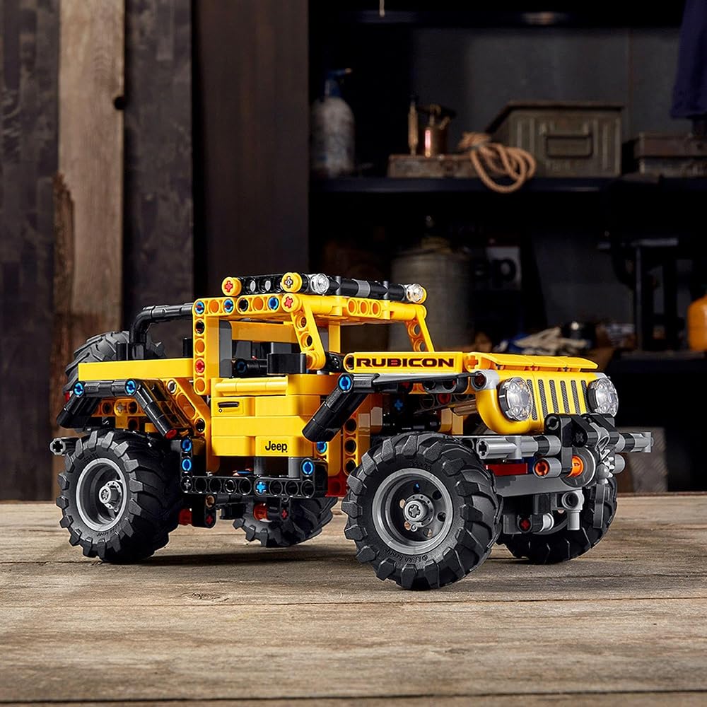 LEGO Technic Jeep Wrangler 42122 Building Toy STEM Educational Block for Boys 9 Years and Up