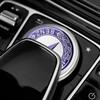 2025 For Mercedes-Benz 52mm Car Central Control Multimedia Decor Sticker For Mercedes Benz W212 W213 W205 AMG W177 V177 W247 W17
