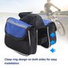 2PCS Hanging Bicycle Front Beam Bag 600D Oxford cloth Bike Frame Bag  Mountain Biking