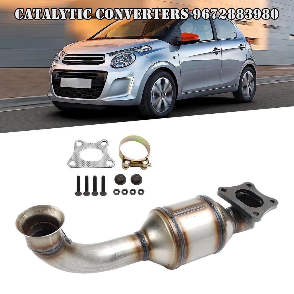 Katalizator 9822117480 Pasuje do Peugeot 108 208 301 308 II Pasuje do Citroen C1 C3 C4 DS3 1.2 VTi