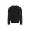 Stone Island Sweatshirt Slim Fit Solid Color Crew Neck Long Sleeve Kids tops Black 791661320-V0029