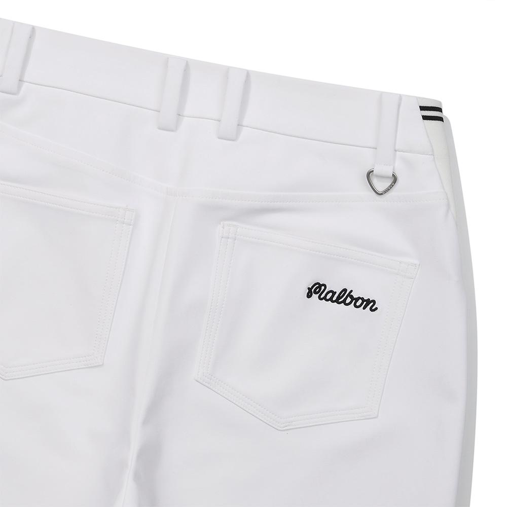 MALBON GOLF Women'S Semi-Bootcut Golf Pants White (Woman)
