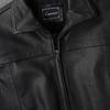 Black Genuine Cow Men Leather Jacket Loose Oversized Flight Jackets  Real Cowhide Men's Coat Autumn Spring