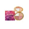 Paletă Multifuncțională 4 Culori - Iluminator & Blush cu Mica & Vitamina E, 8.8g - Strălucire Naturală, Textură Mătăsoasă, Potrivită pentru Călătorii cu Oglindă