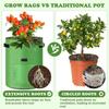Breathable Potato Grow Bags Thickened Nonwoven Fabric Peanut Growing Box  Tomato