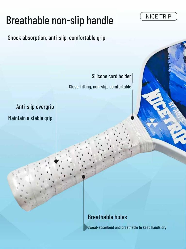 Professionelles Fiberglas-Pickleball-Schlägerset für Kinder und Erwachsene