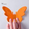 2Pcs Insulated Gloves Butterfly Shape Magnetic Pot Holder Covers Heat Resistant Silicone Hand Clip for Kitchen