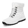 Women's Fleece-Lined High-Top Snow Boots - Warm, Thick, Plus Size Cotton Short Boots for Autumn/Winter Fashion