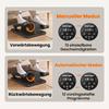 Mini Elliptical Trainer for Home Under-Desk Electric Cross Trainer with Remote Control LED Display 12 Speeds