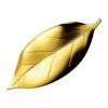 NAGAO Chopstick Rest, Camellia Leaf Design, Gift Set for 5, Gold, Made In Japan, Stainless Steel, Tsubame-Sanjo, Blast Finish Gold Plating, 18-8