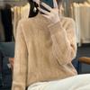 Women Sweater 100% Wool MODERN NEW SAGA Turtleneck Knit Pullover Thick Winter Jumpers Female Knit Tops