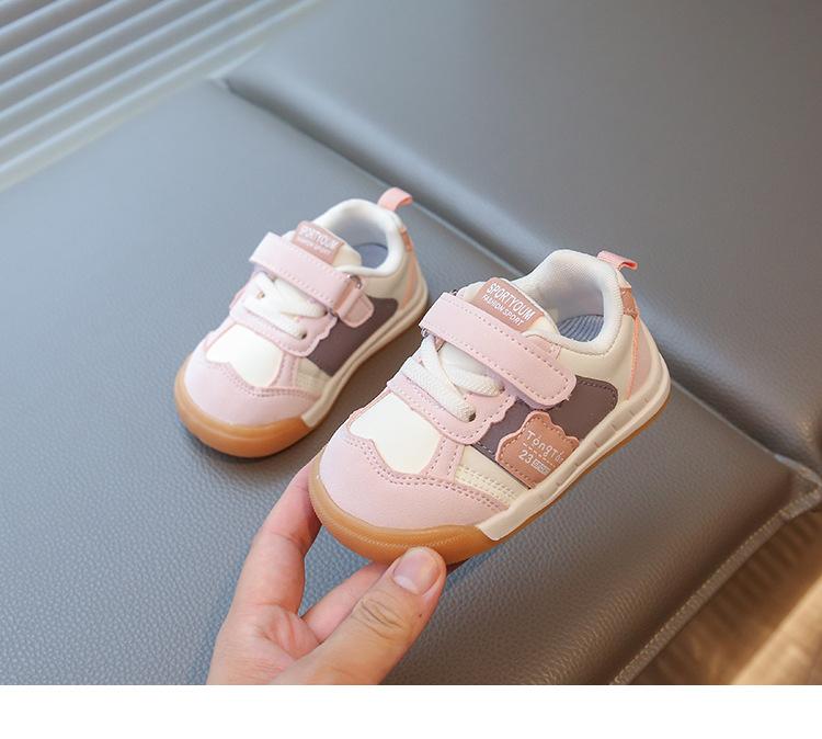 Autumn new breathable toddler shoes girl baby soft-soled baby shoes male non-slip and wear-resistant classmates