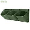 Vertical 3D Greening Bonsai Plant Wall: Large Multi-Layer Wall-Mounted Flower Trough
