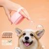 Pet Bath Brush Shampoo Massage Brush Soft Silicone Puppy Cat Comb Pet Dog Cleaning Brush for Dog Cat Shower Grooming Tool