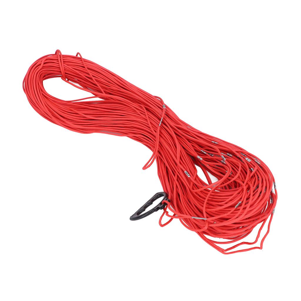 Well Measuring Rope 100M Nylon Multifunctional Railway Road Measuring Rope for Engineering