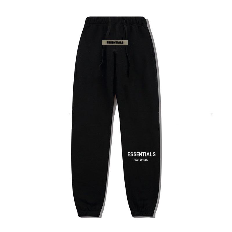 Fear of God Essentials Unisex Fleece Hoodie - Trendy Printed Sweatshirt