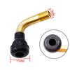 Car Tubeless Tyre Valve Copper Valve Elbow for Motorcycle Electric-bike Wheel Tubeless Tire Valve Stem Rubber Tire Nozzle Core