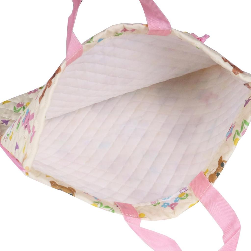 Marushin Piccolino Nature Friends Gym Bag for Perfect for and Elementary Quilted 0165013400 Bag/Knapsack/Drawstring Girls, Preschool, Kindergarten,