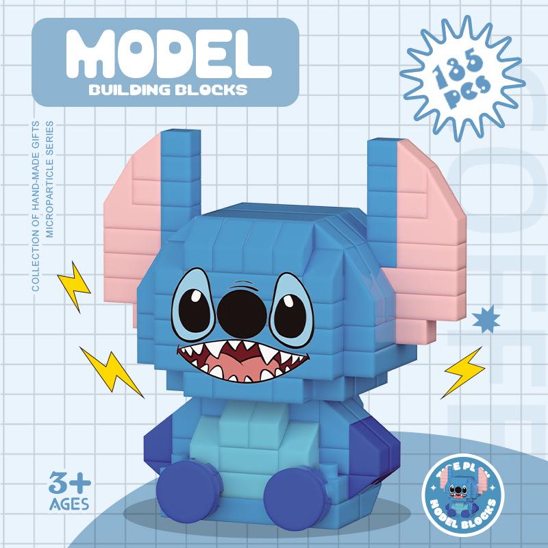 Cartoon Figurine Building Blocks: Kuromi, Cinnamoroll & Melody Rabbit - Educational Toy Blind Box for Kids
