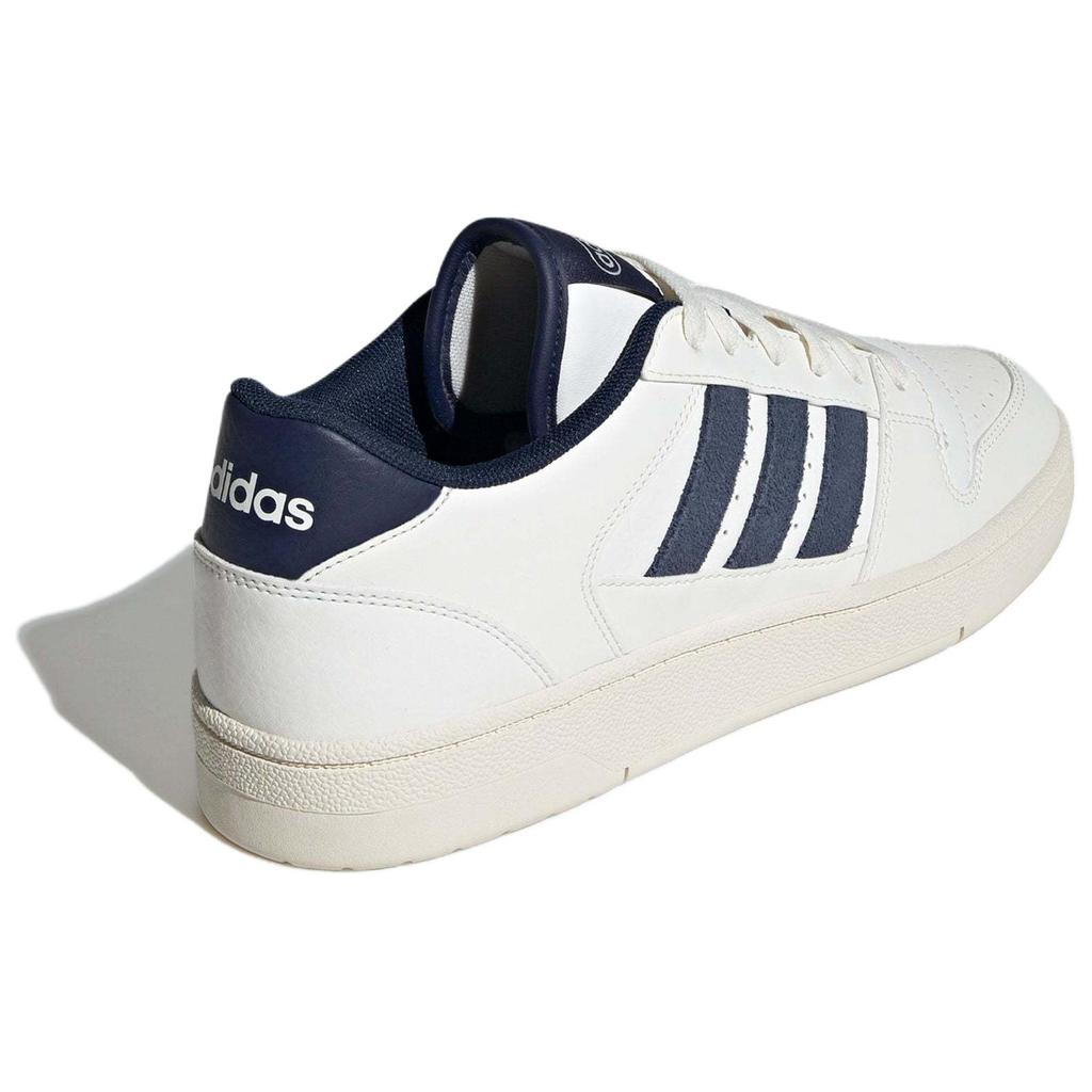 Adidas Break Start Comfortable Versatile Low-Top Skate Shoes Men Sneakers White Blue JI4559