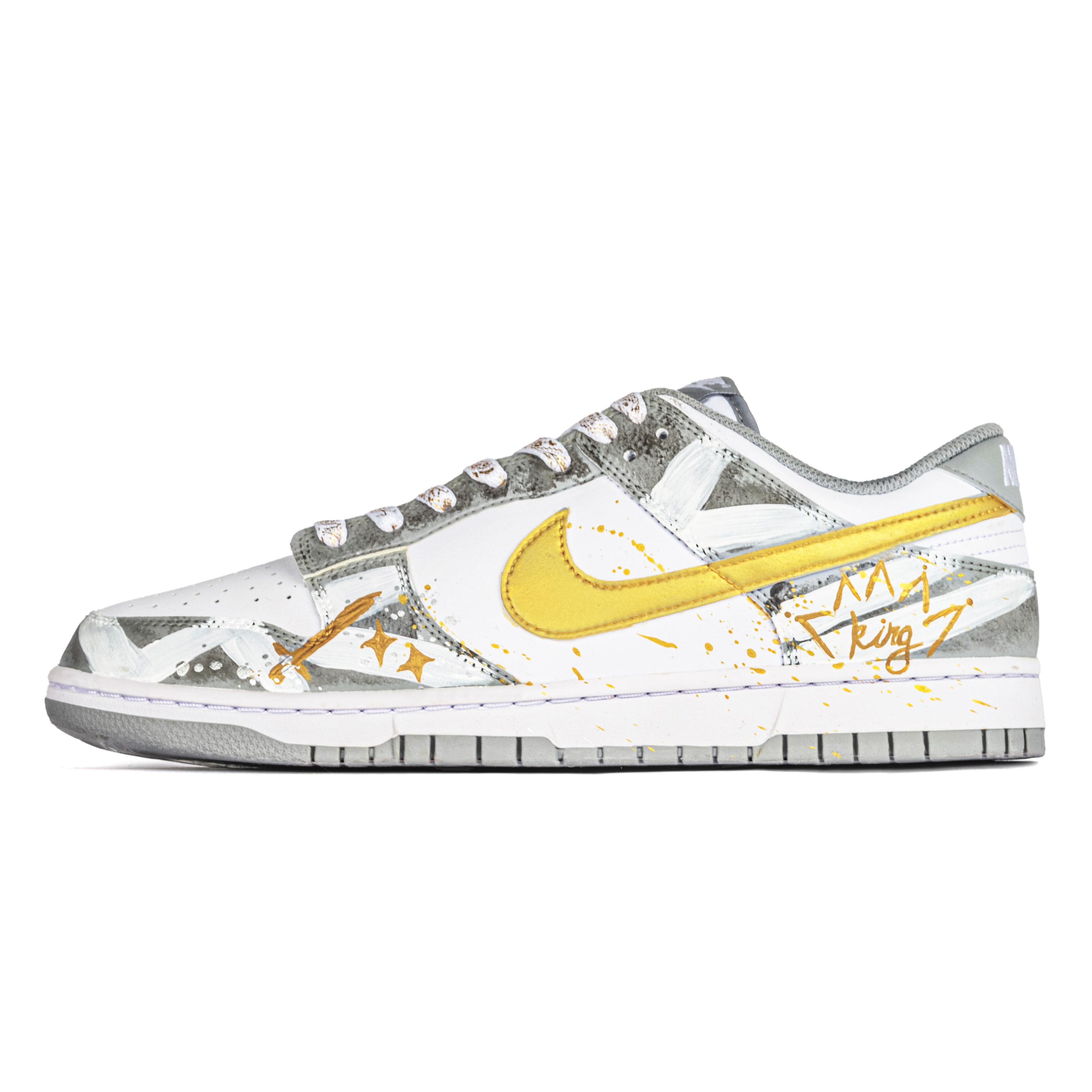 

Nike Dunk Abrasion Resistant Breathable Abrasion Resistant Breathable Low top Skateboard Shoes Unisex Gray White HF5441-105(Team1704-) 44