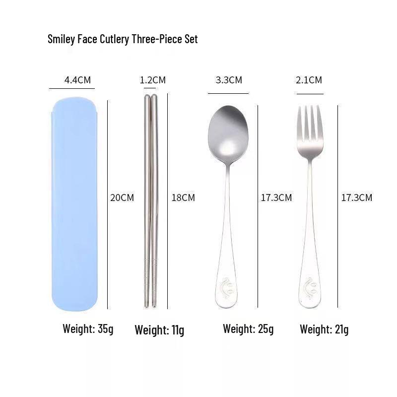 304 Stainless Steel Cutlery Set: Custom Logo Chopsticks, Spoon & Fork for Events