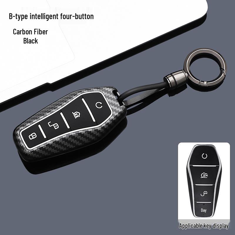 BYD Song Plus Key Case for 2021-2025 Models - Compatible with Song Pro, Song Ld/Max EV Car Accessories Shell