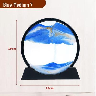 3D Dynamic Quicksand Art Liquid Ornament