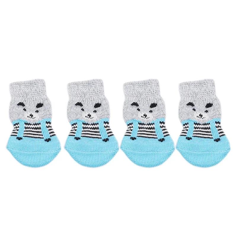 Practical Fashion Pet Dog Puppy Cat Shoes Slippers Non-Slip Socks Cute Indoor For Small Dogs Cats Snow Boots