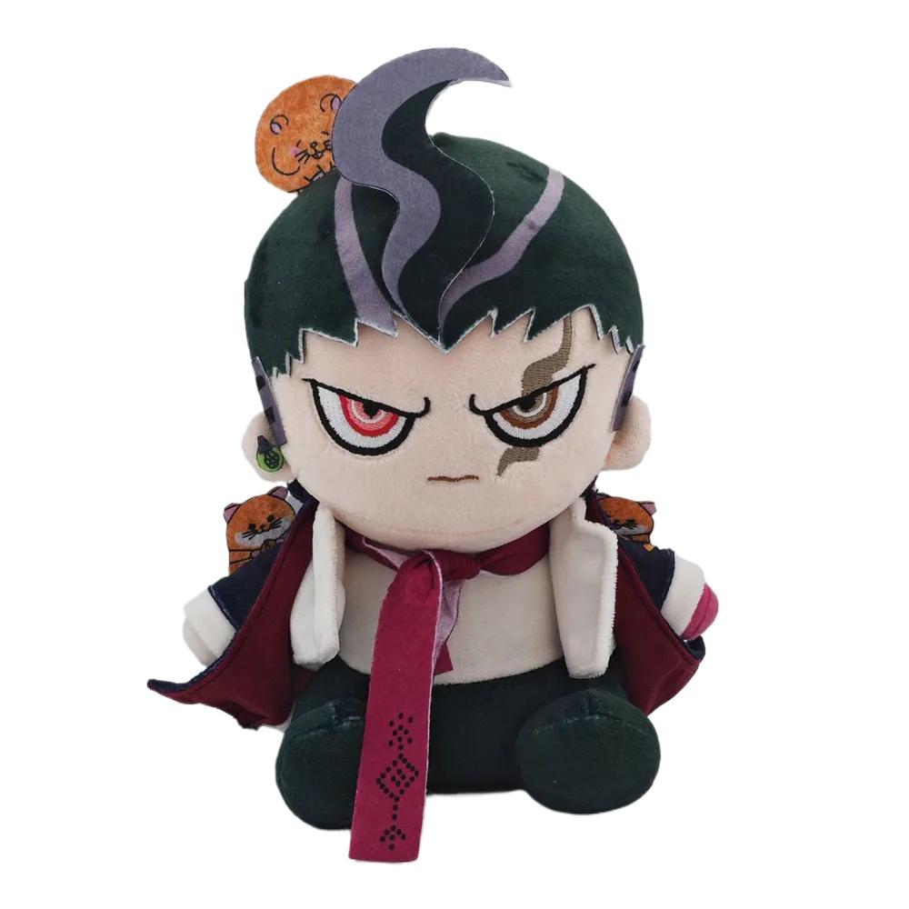 Halloween Danganronpa Cosplay Plüschtier 22cm Anime Gandamu Tanaka Stofftiere Plüschtier Kissen Geschenk XMAS PARTY Dekoration