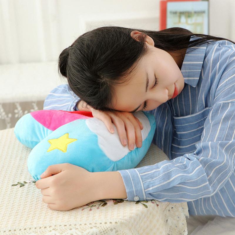 Lovely Soft Stuffed Throw Pillow Plush Cushion Nap Love Heart Pillow Toy 40cm*32cm