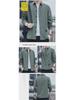 Men's Summer Casual Three-Quarter Sleeve Solid Color Shirt