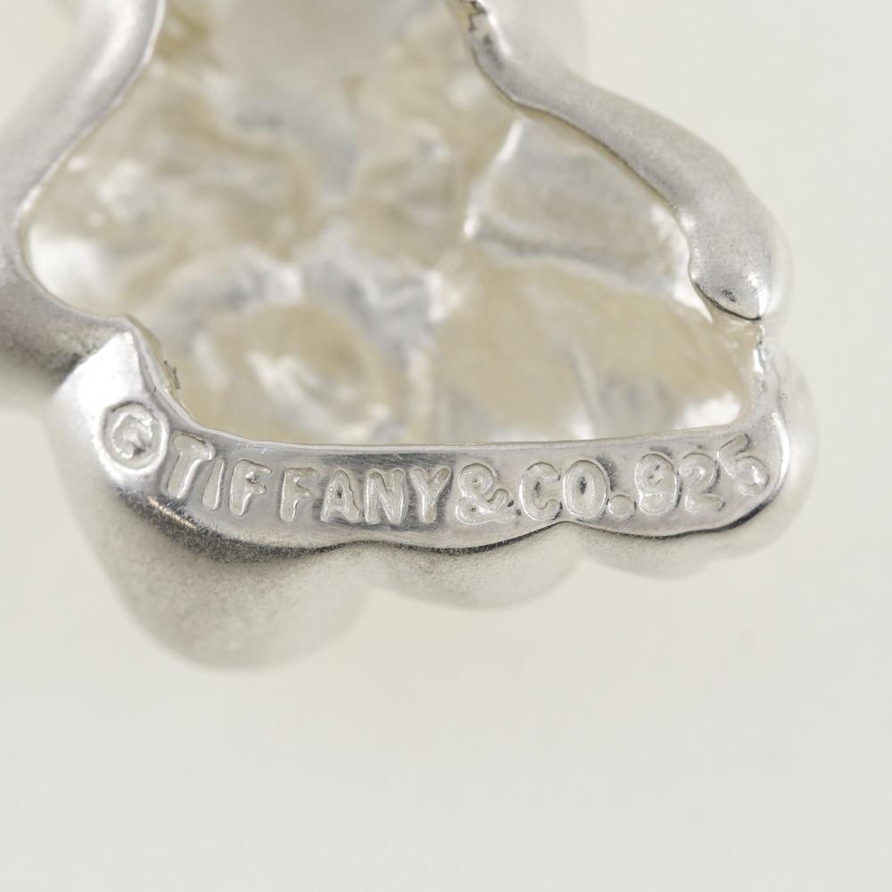 TIFFANY&Co. Bear/bear Necklace Silver925 6.1g Women Used