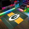 Tappeto in Velluto Cristallo Design Green Bay Packers Accogliente Non?Tappeto Stampato Antiscivolo per Camera da Letto Soggiorno Ingresso